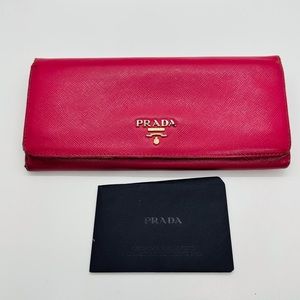 Prada Pink Wallet
